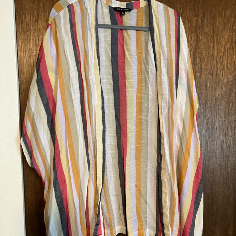 Striped cardigan